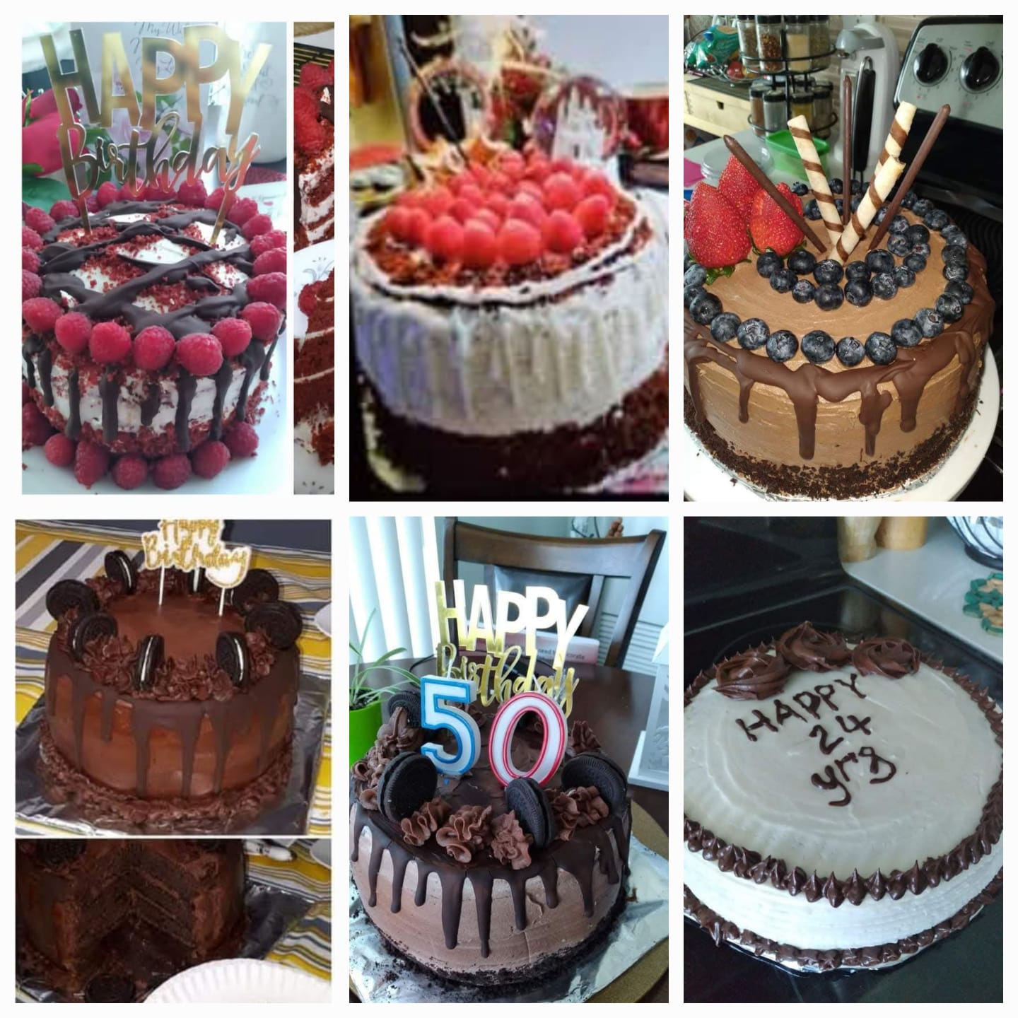 Variety of Safe Delights Cakes