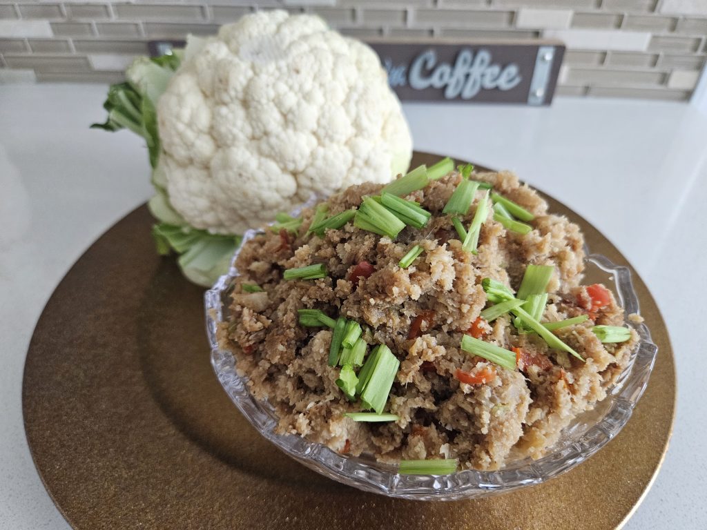 Cauliflower Fry Rice pic Safe Delights