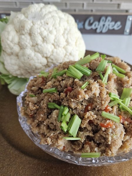Cauliflower Fry Rice pic Safe Delights