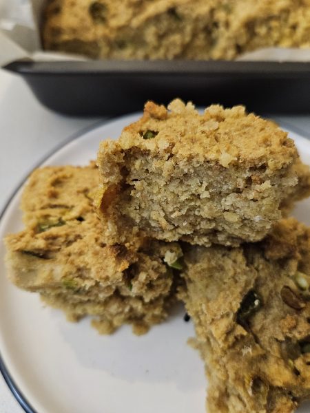 Vegan jalapeno cornbread pic Safe Delights
